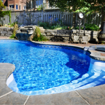 choose swim pool design materials for swim pool installation